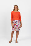 Print Lightweight Skirt-372AV