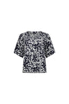 Printed Woven Top 4447