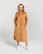 Linen Shirt Dress