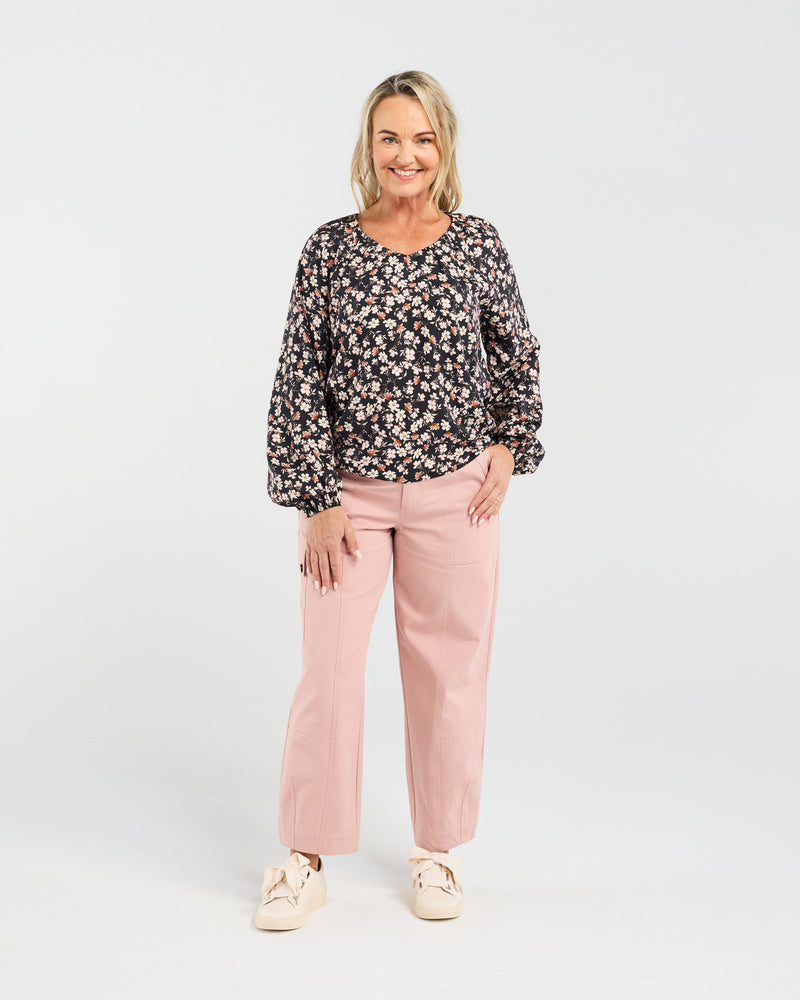 Anna Gathered Top