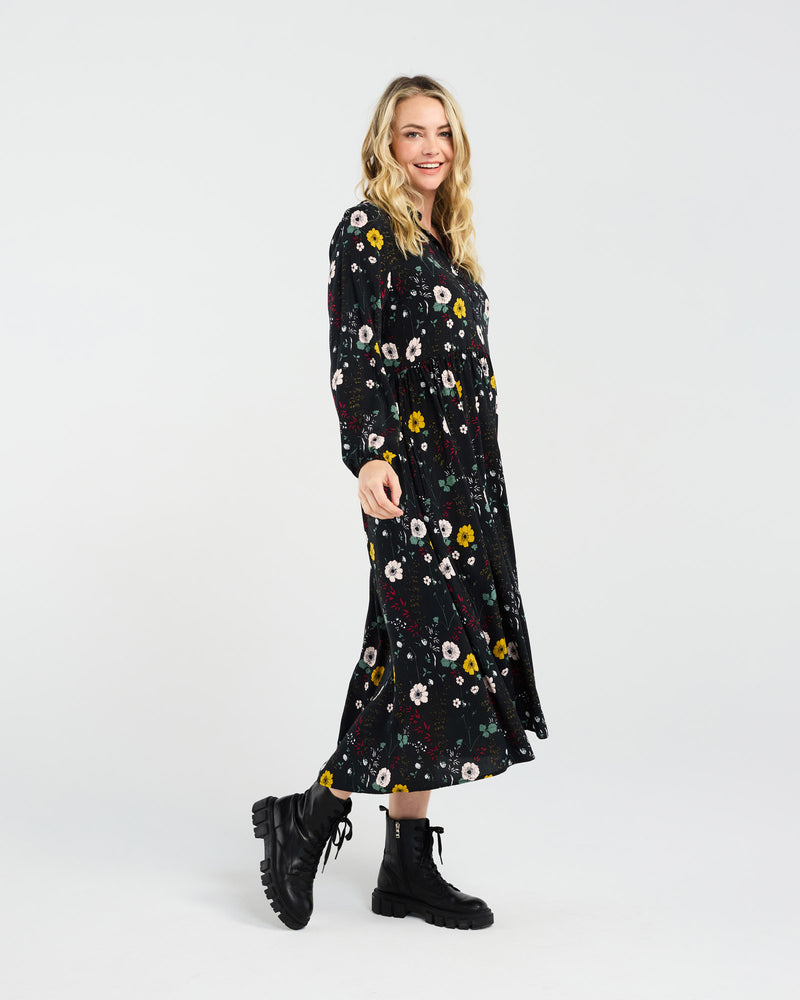Geneva Button Dress