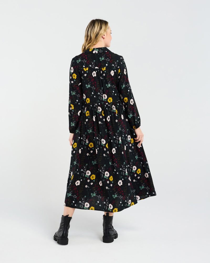 Geneva Button Dress