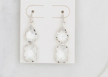 Clear Earrings