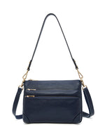 Faith Leather Bag Navy