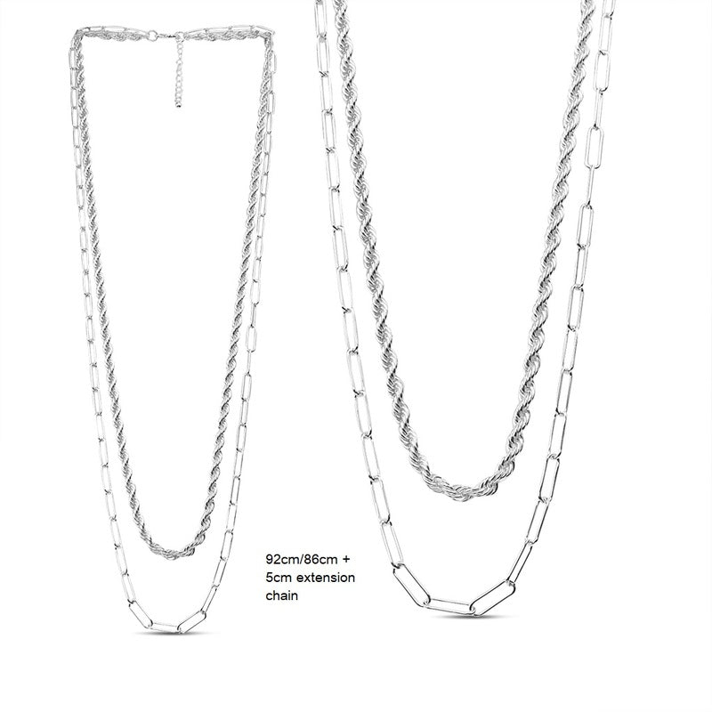 Linked Chain Necklace