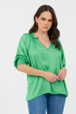 Portia Satin Top