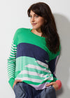 Diagonal Stripe Jumper