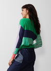 Diagonal Stripe Jumper