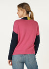 Colour Block Trim Jumper