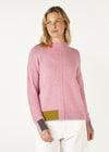 Colour Block Trim Jumper