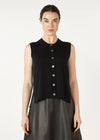 Essential button vest