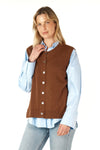 Essential button vest