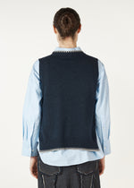 Essential two tone vest