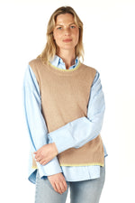 Essential two tone vest