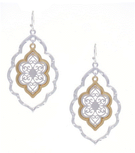 Dual Tone Filigree