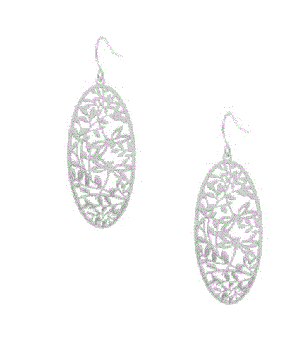 Filigree Oval Dangle