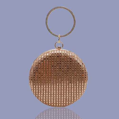 Lavish Round Evening Bag