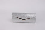 Satin Glitter Clutch